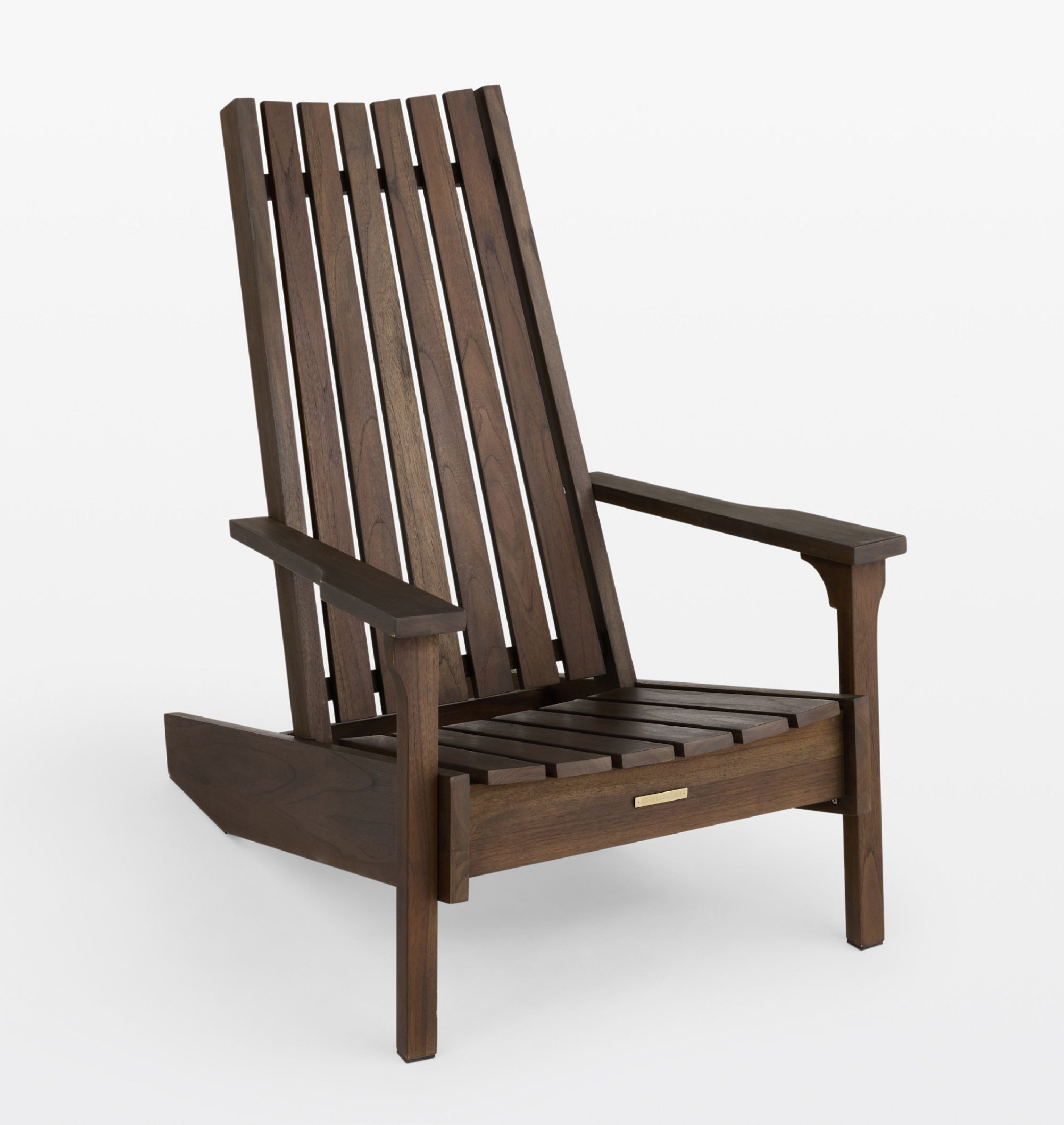 Tillman Teak Outdoor Adirondack Chair | Rejuvenation