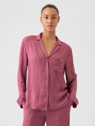 Satin PJ Shirt | Gap (US)