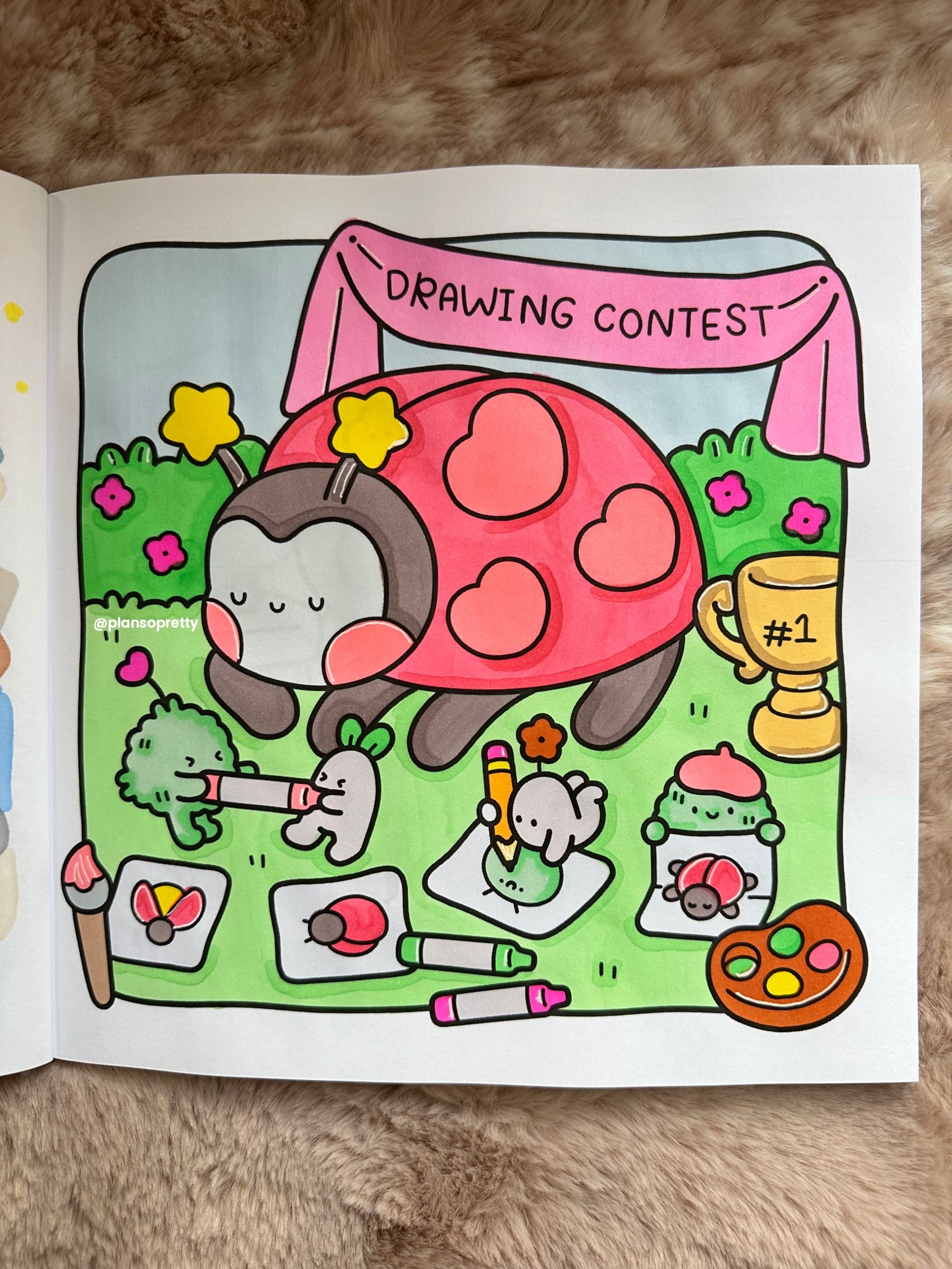 Theme of the month: Fun and Games and Pets! Which of the Dreamy Friends drew it best? I’m personally rooting for the guy on the end with the beret. Book and markers linked in bio. #dreamyfriends #southernlotus #southernlotuscoloring #alcoholmarkers #fantasyart #cutecoloring #relaxingcoloring #colorwithme #adultcoloring #comecolorwithme #coloringpages

#LTKSeasonal #LTKFindsUnder50 #LTKKids