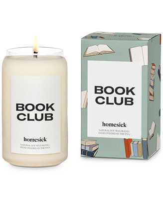 Homesick Candles Book Club Candle, 13.75-oz. & Reviews - Unique Gifts by STORY - Macy's | Macys (US)