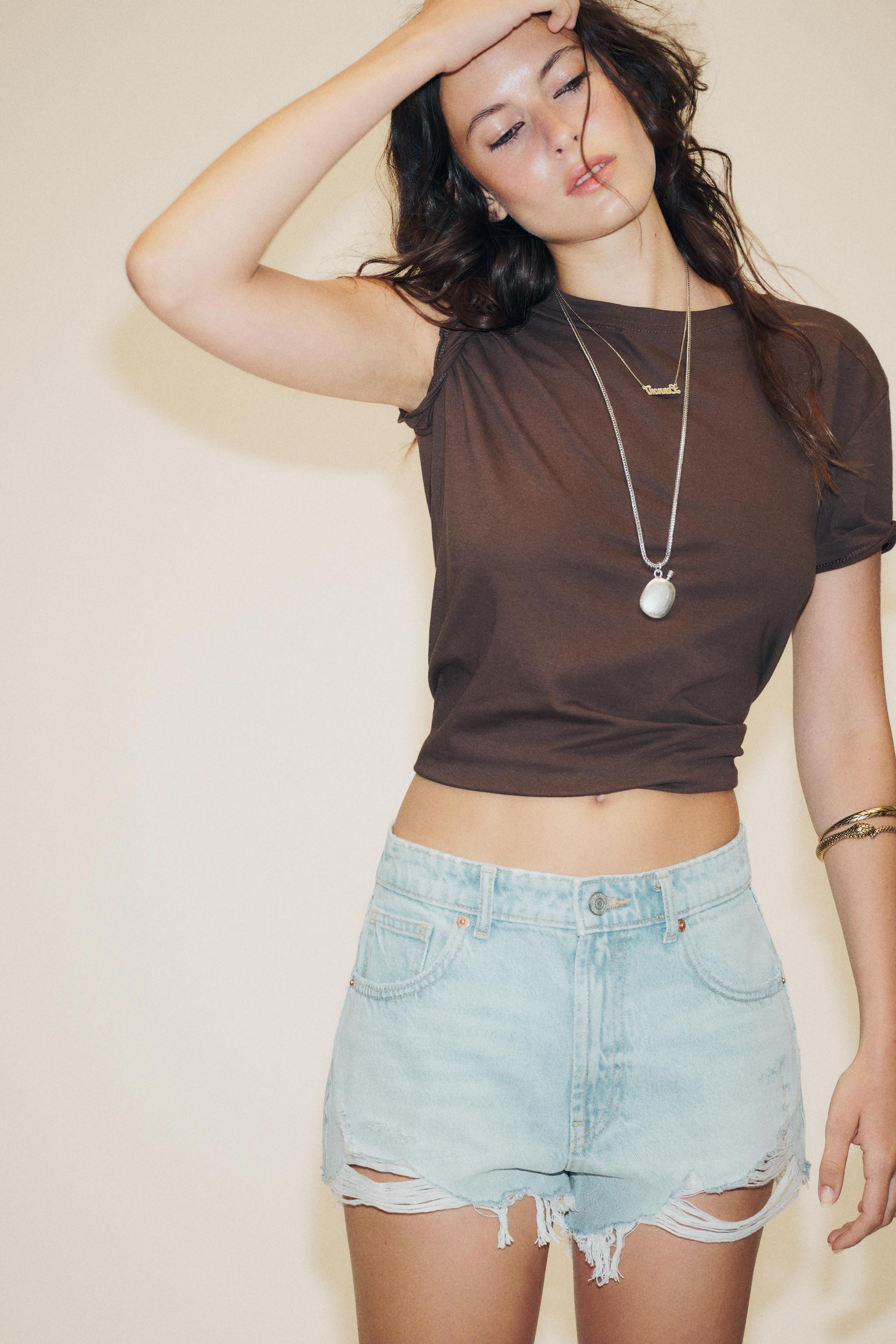 BASIC COTTON T-SHIRT | Zara US