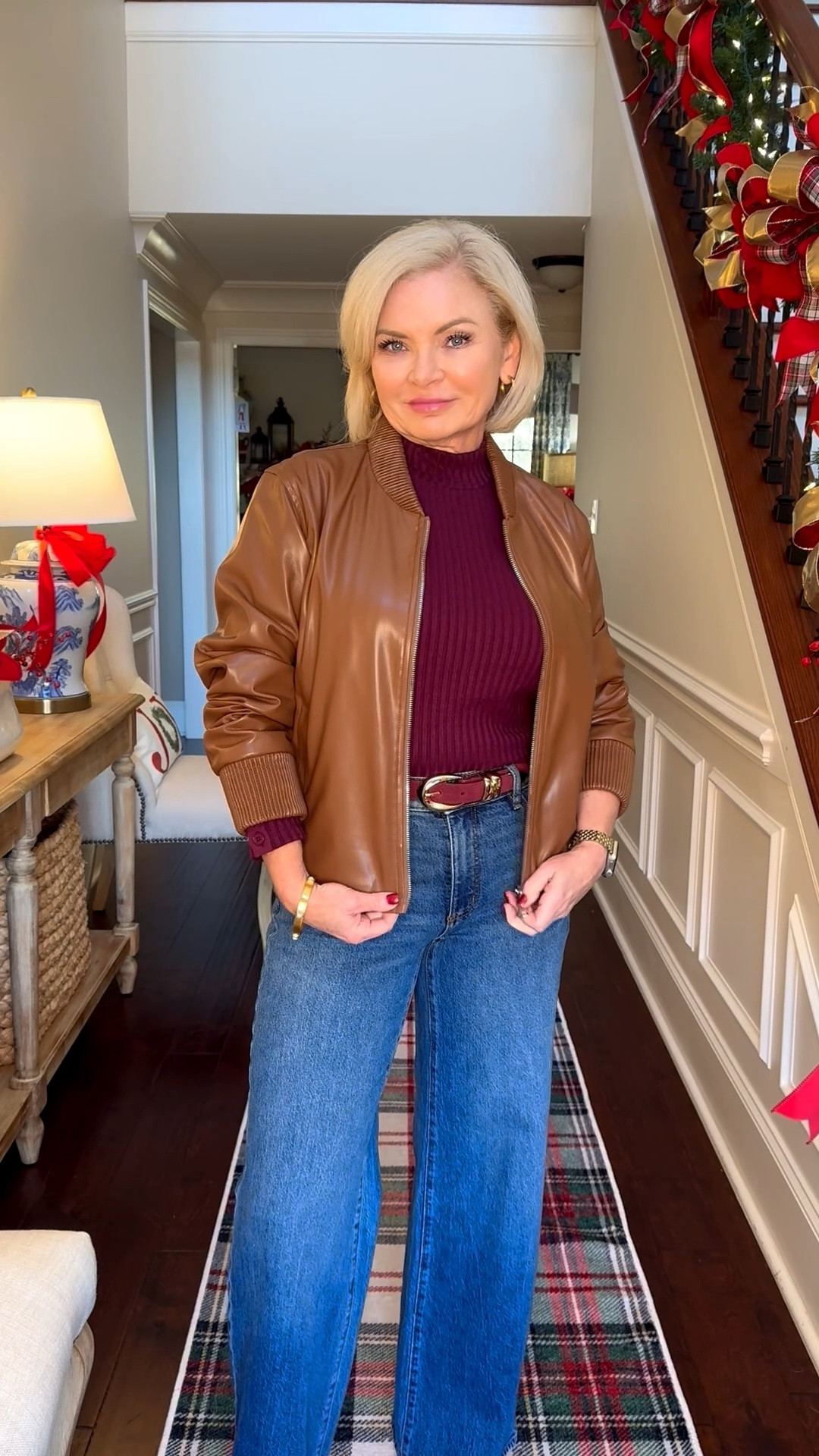 This convertible jacket is destined to be a best seller! I’ve already worn it so many ways. The sleek ribbed mock neck and slim wide leg jeans round out the look.  Wearing Medium jacket, Small mock neck and 4 jeans  

Casual outfit
Fashion over 40
Petite fashion
Midlife fashion
Gen X Style
Jeans outfit
Bomber jacket

#stylewithserena
#petitefashion
#midlifefashion
#fashionover40
#genxstyle

#LTKootd #LTKOver40 #LTKPetite