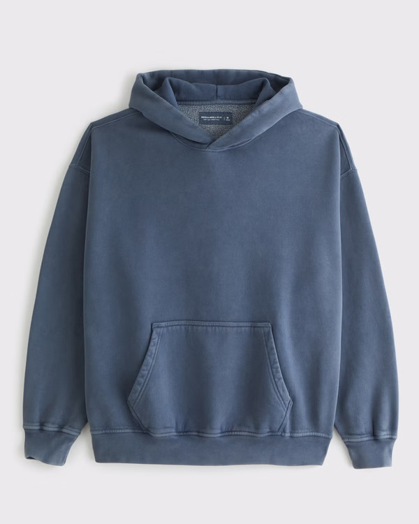 Men's Essential Popover Hoodie | Men's Tops | Abercrombie.com | Abercrombie & Fitch (US)