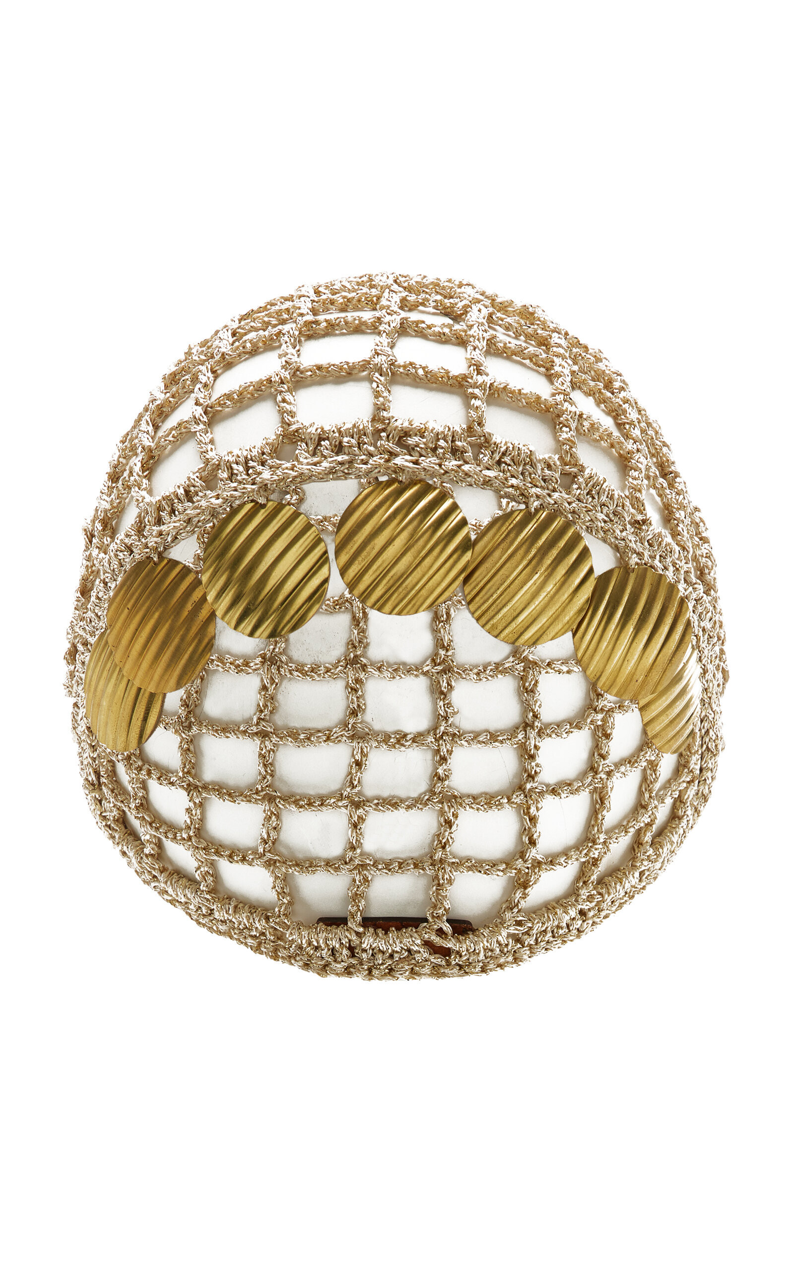 PARDOhats - Exclusive Riviera Crocheted Cap - Gold - OS - Moda Operandi | Moda Operandi (Global)