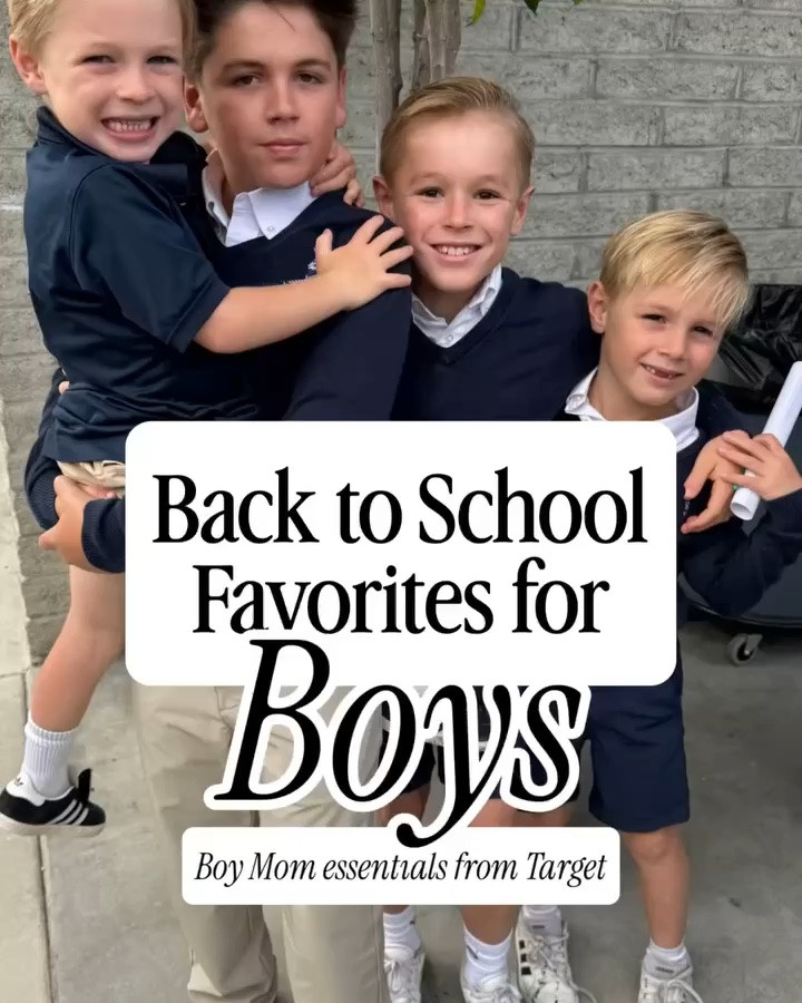 Back to school finds for boys that are actually useful!  So many items are on sale right now.
.
Comment “BACK TO SCHOOL” and I’ll DM you the links to all these awesome back to school finds at target.  If you only buy one thing the uniform shorts are the best.
.
#boymom #targetfinds #targetmom #backtoschool #backtoschoolshopping @target @targetstyle