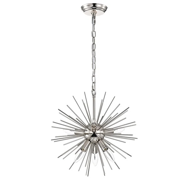 Delaria 6 - Light Sputnik Sphere Chandelier | Wayfair North America