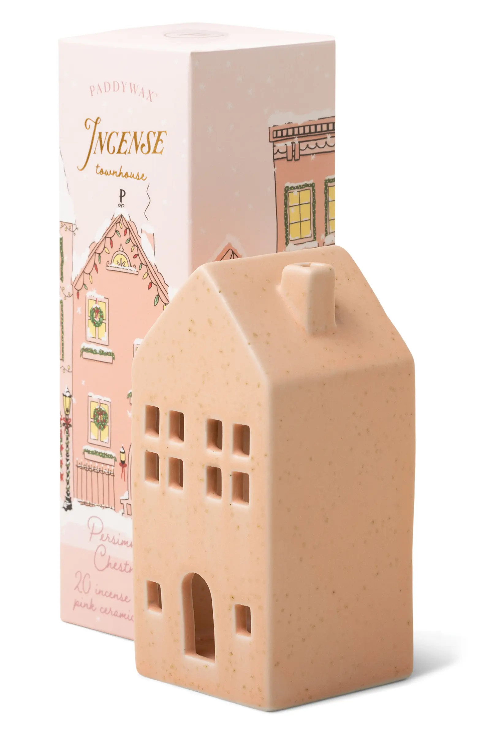 Persimmon Chestnut Incense Ceramic Townhouse | Nordstrom