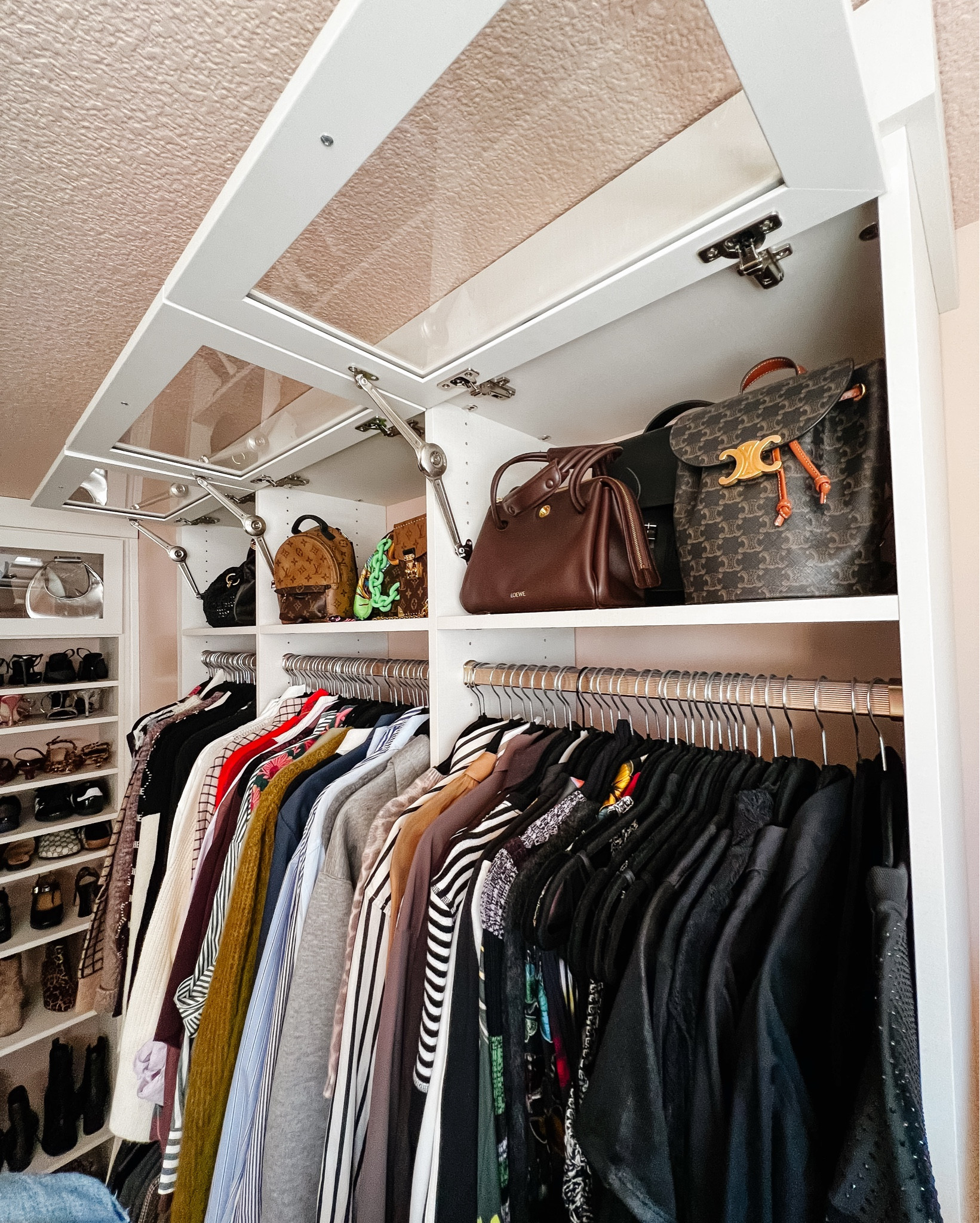 Six bags gone 👋 and a closet that finally shines.

This client gets it — the power of letting go of what no longer serves you in order to make space for what truly does.

Getting dressed becomes easier, decision-making faster, and the entire space just looks better.

Because decluttered spaces don’t just function better — they feel more elevated, intentional, and luxurious. 🤍

#AullOrganized #ClosetGoals #DeclutterToElevate

#LTKHome #LTKFamily #LTKStyleTip
