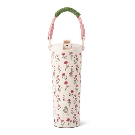 Jacey Duprie x TAL Hudson 24oz Stainless Steel Water Bottle with Paracord Handle, Rosette | Walmart (US)