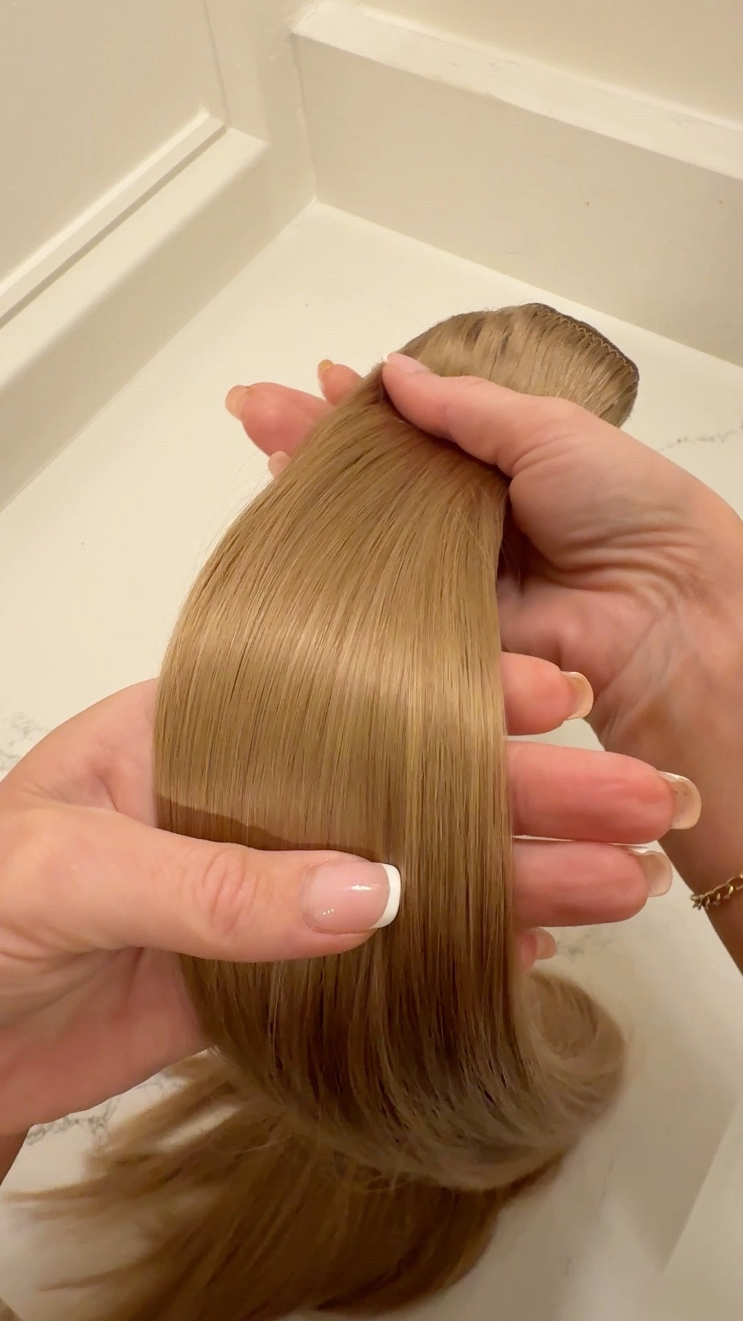 As a redhead, it is so difficult to find my color in professional hair extensions, let alone over-the-counter clip in extensions. 

But Bombay Hair delivers! This is the best color match I have ever seen. And let me tell you, as someone who used to pay for a professional hand, tied we hair extensions, the convenience of clip-ins is unmatched.
 
Bombay Hair | Hair extensions | Clip in hair extensions | Fall hair

#LTKSaleAlert #LTKBeauty #LTKStyleTip