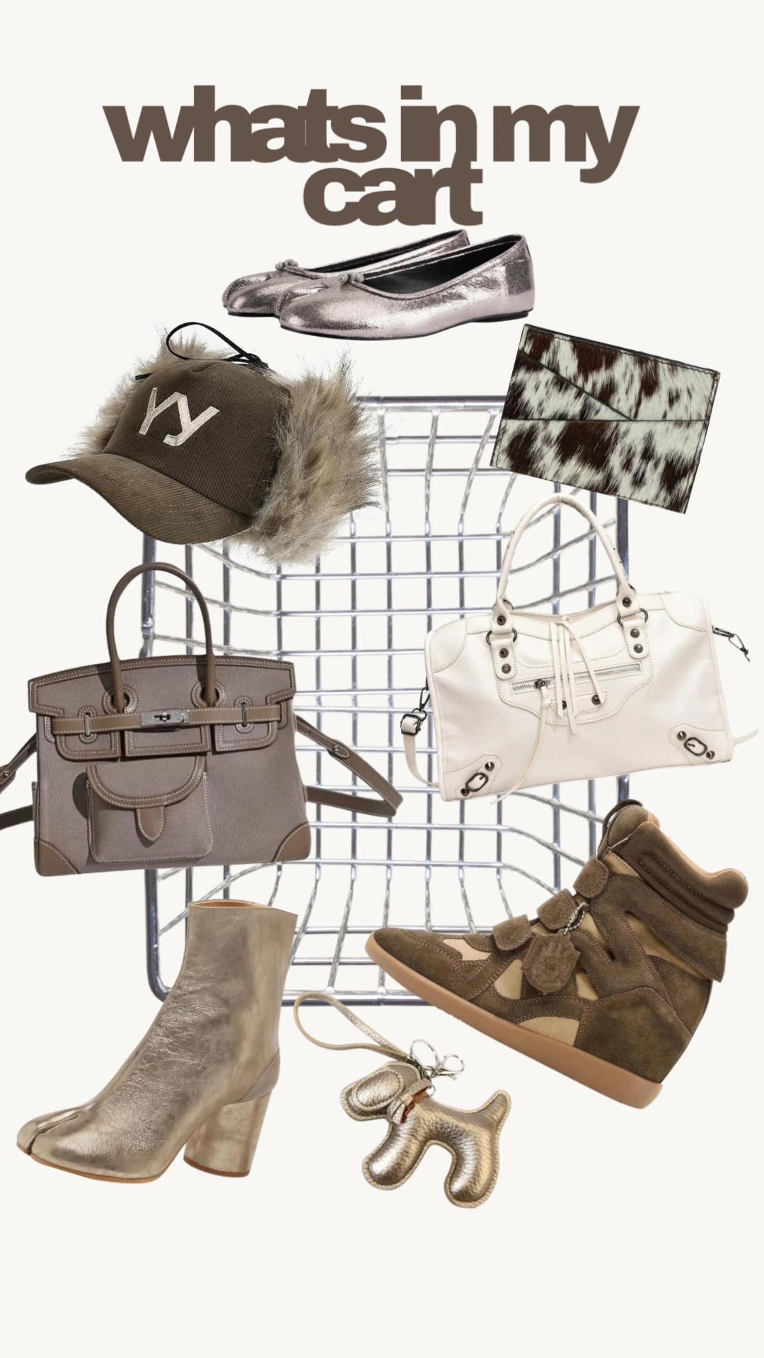 what’s in my cart?