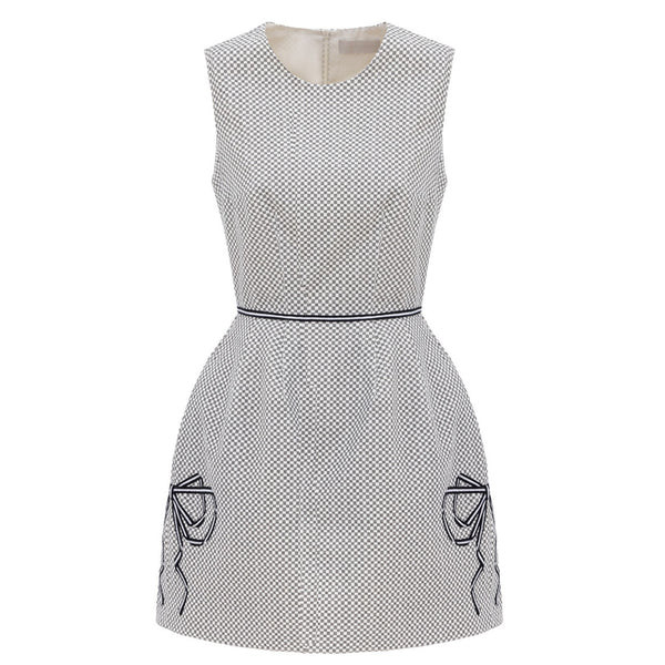 Monochrome Muse Dress | DOORS NYC
