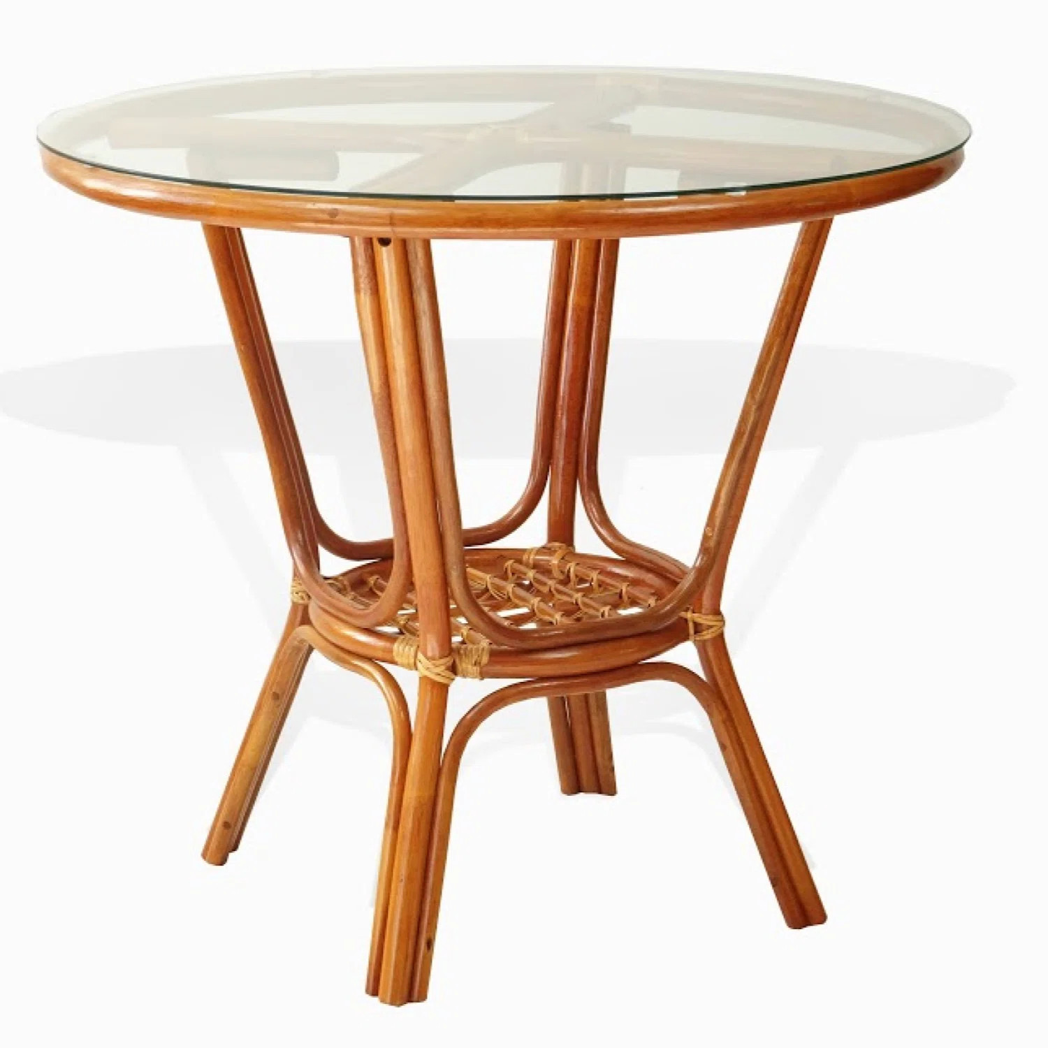 Round Glass Top Dining Table | Wayfair North America