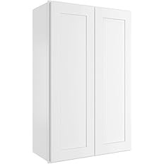 LOVMOR Wall-Mounted Bathroom Cabinet, Medicine Cabinet, Bathroom Cabinet Wall Mounted with Adjust... | Amazon (US)