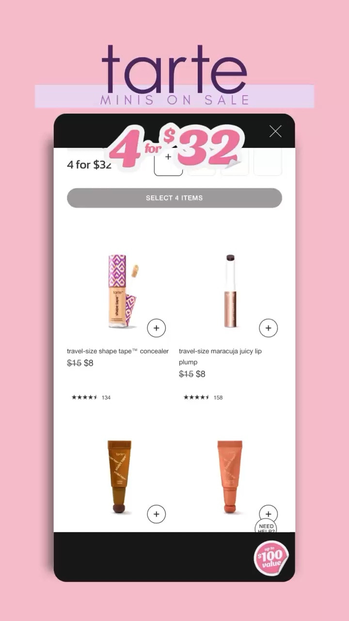 Tarte Mini Sale!!! 4 for $32 so everything is only $8 and there is so much to choose from! 





@Tarte  #tartepartner 

#LTKSaleAlert #LTKBeauty