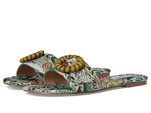 Amazon.com | Steve Madden Women's Merla Sandal, Natural Raffia, 7.5 | Flats | Amazon (US)