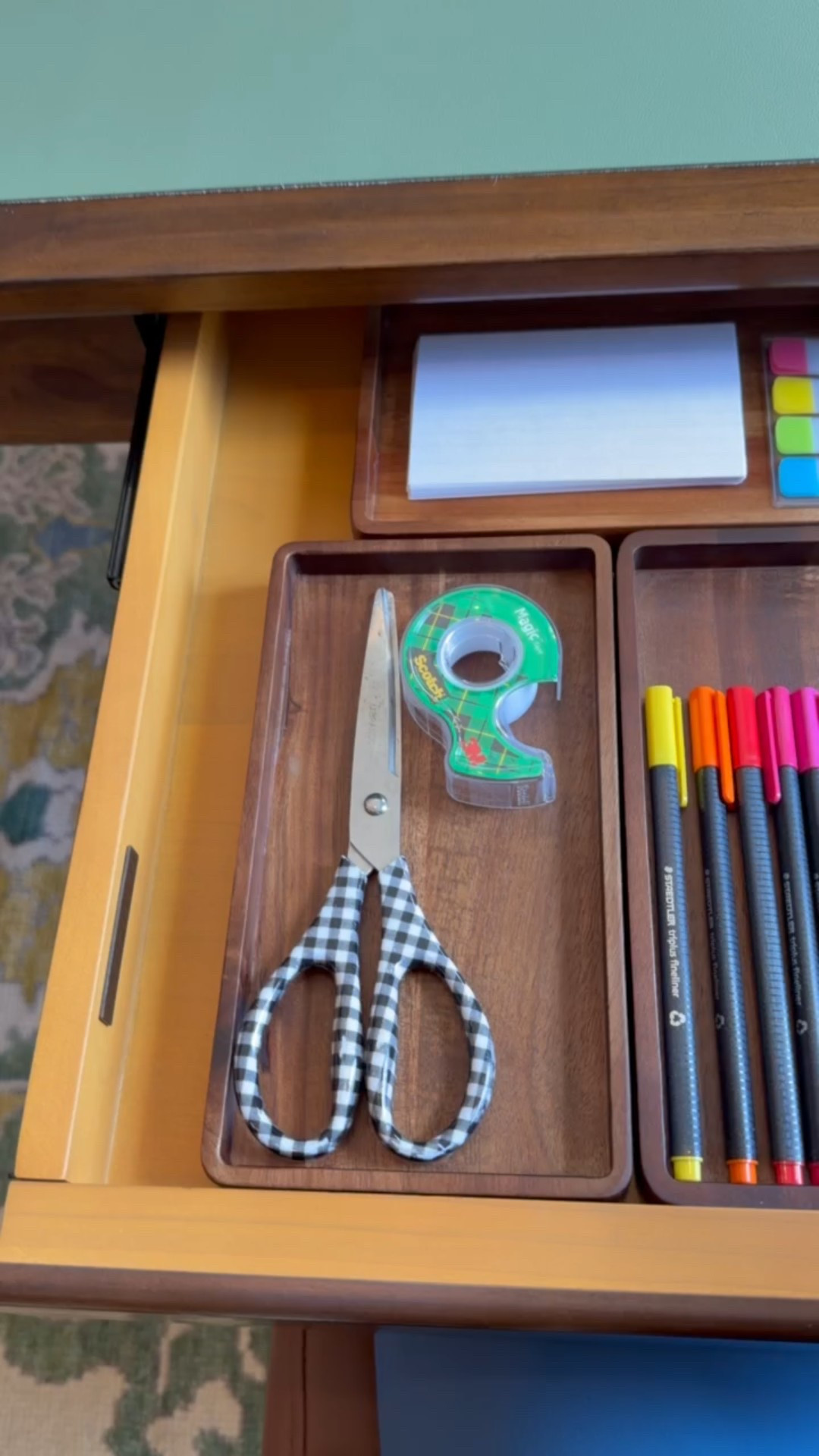 Shallow drawers? No problem! These gorgeous wood trays from Wal-Mart will organize your space  

#LTKHome