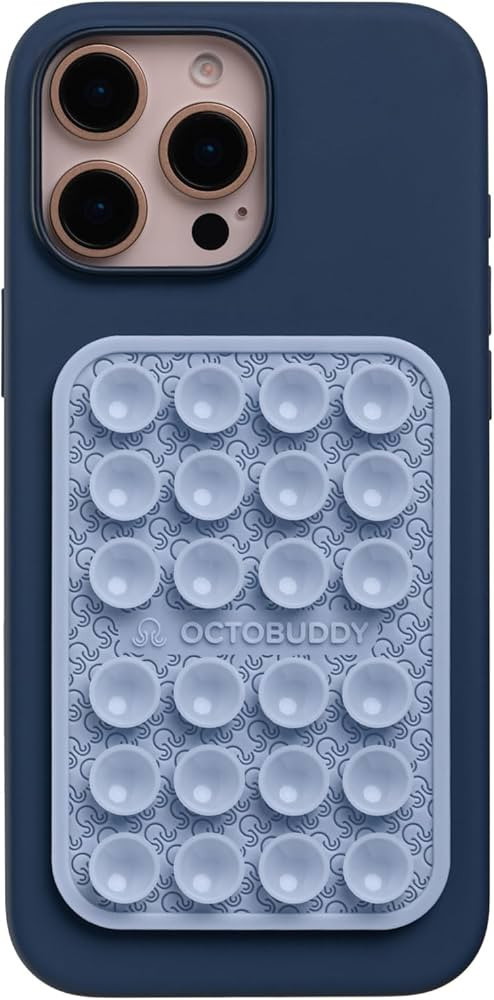 OCTOBUDDY Classic MAX Textures OCTO LUV - Silicone Suction Phone Case Adhesive Mount - Hands-Free... | Amazon (US)