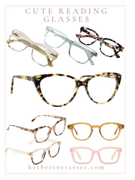 Reading glasses for have to be dull or boring. These are a few of my favorite pairs!

#LTKstyletip #LTKFind