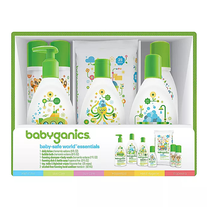 Babyganics® Baby-Safe World™ Essentials Gift Set | buybuy BABY