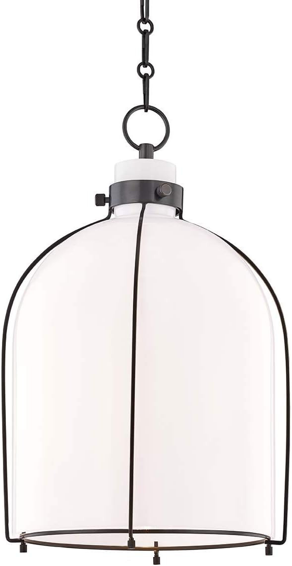 Hudson Valley Lighting 7314-OB Eldridge One Light Pendant, Old Bronze | Amazon (US)