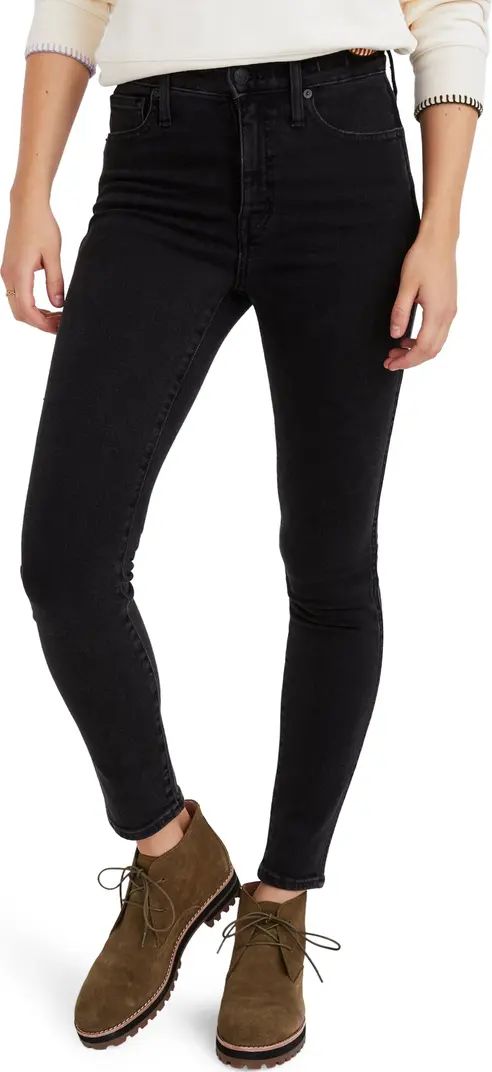 Madewell 10-Inch High Waist Ankle Skinny Jeans | Nordstrom | Nordstrom