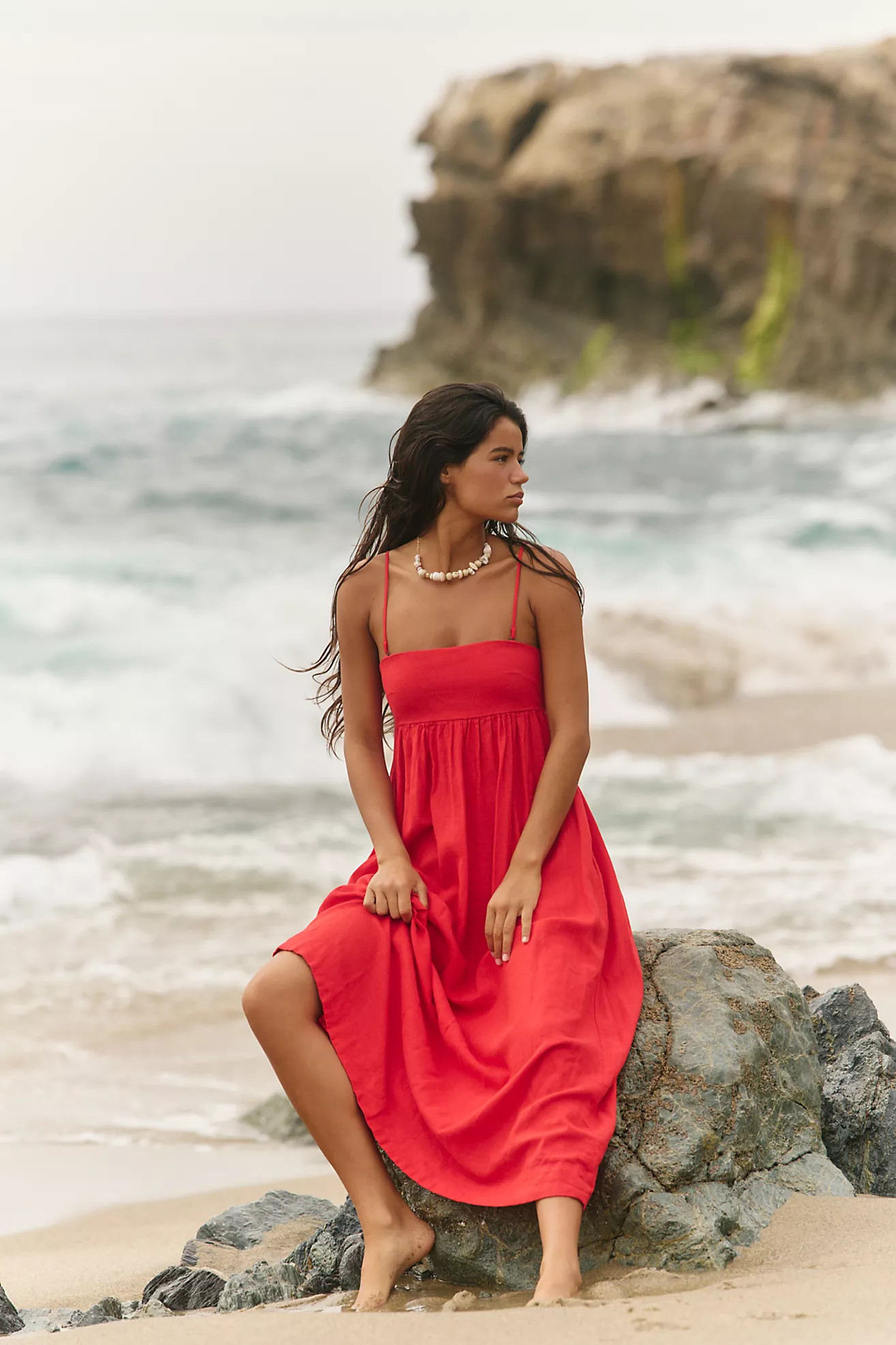 Halo Babydoll Midi Dress | Free People (Global - UK&FR Excluded)