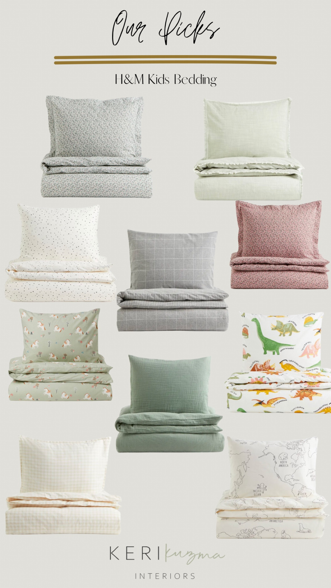 Our favourite budget friendly, H&M kids, twin size bedding picks!

#LTKkids #LTKunder100 #LTKhome