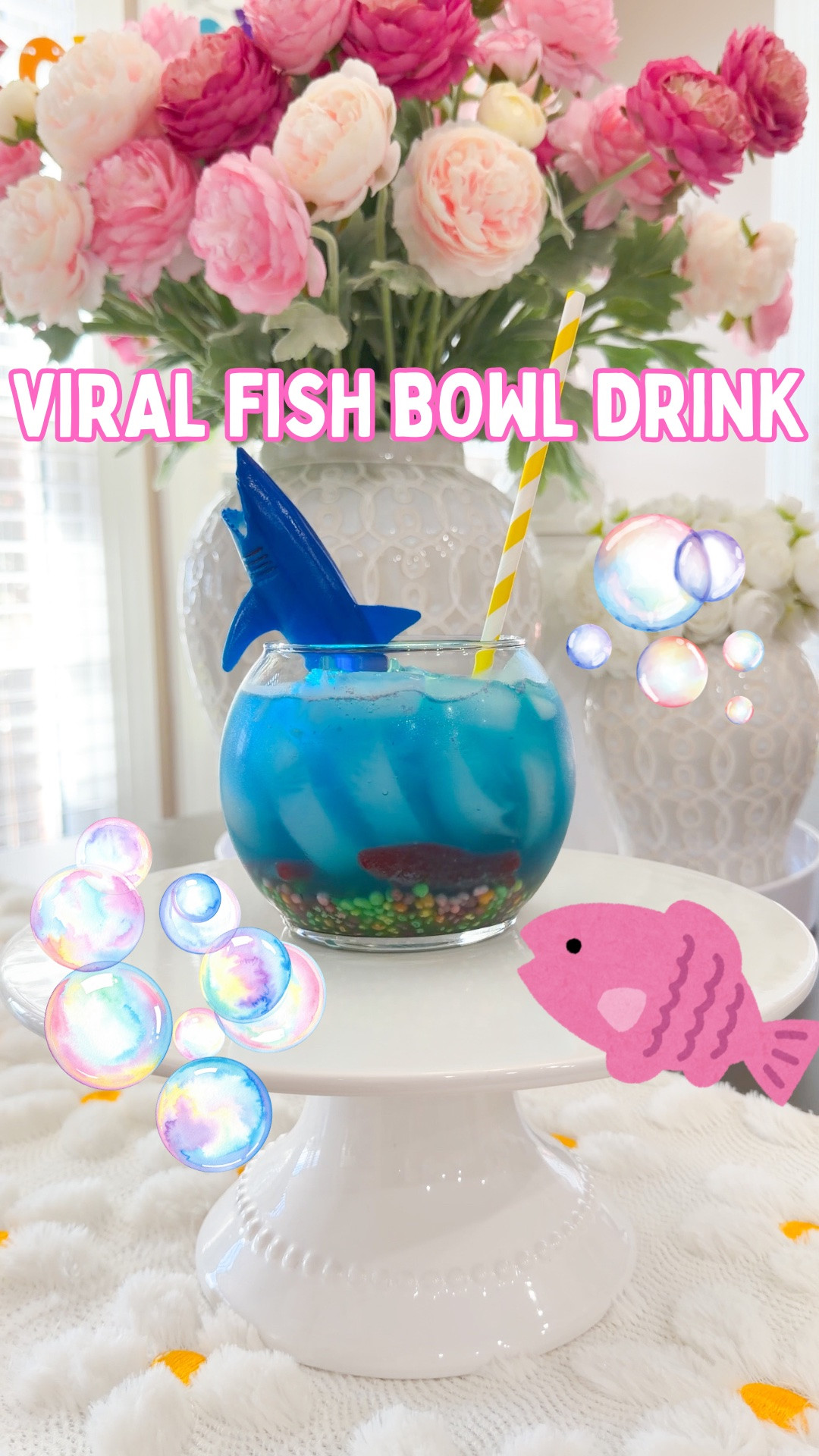 Fun supplies for the viral fishbowl drink. Your kids will love this fun, Summer drink!

#LTKmomlife #LTKKids #LTKfoodie