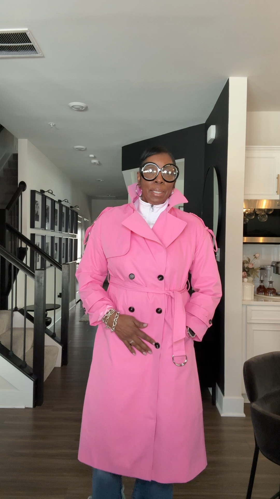 Happy Wednesday! 💖 I found the most amazing oversized trench coat from ANKANEO on amazon and I’m obsessed! If you’ve been following me for a while, you already know pink is my favorite color 🎀 My sister is a breast cancer survivor, so pink will always have a special place in my heart.

I love that this coat is fully lined, the shoulder details are gorgeous, and the collar gives it such a chic look. It honestly feels so well made! It does come in other colors too… but you already know I had to go with pink 💗

If you want to try it out for yourself, I dropped the link it below Go grab yours!

#TikTokShopFinds #PinkLover #TrenchCoatStyle #BreastCancerSupport #FashionFinds