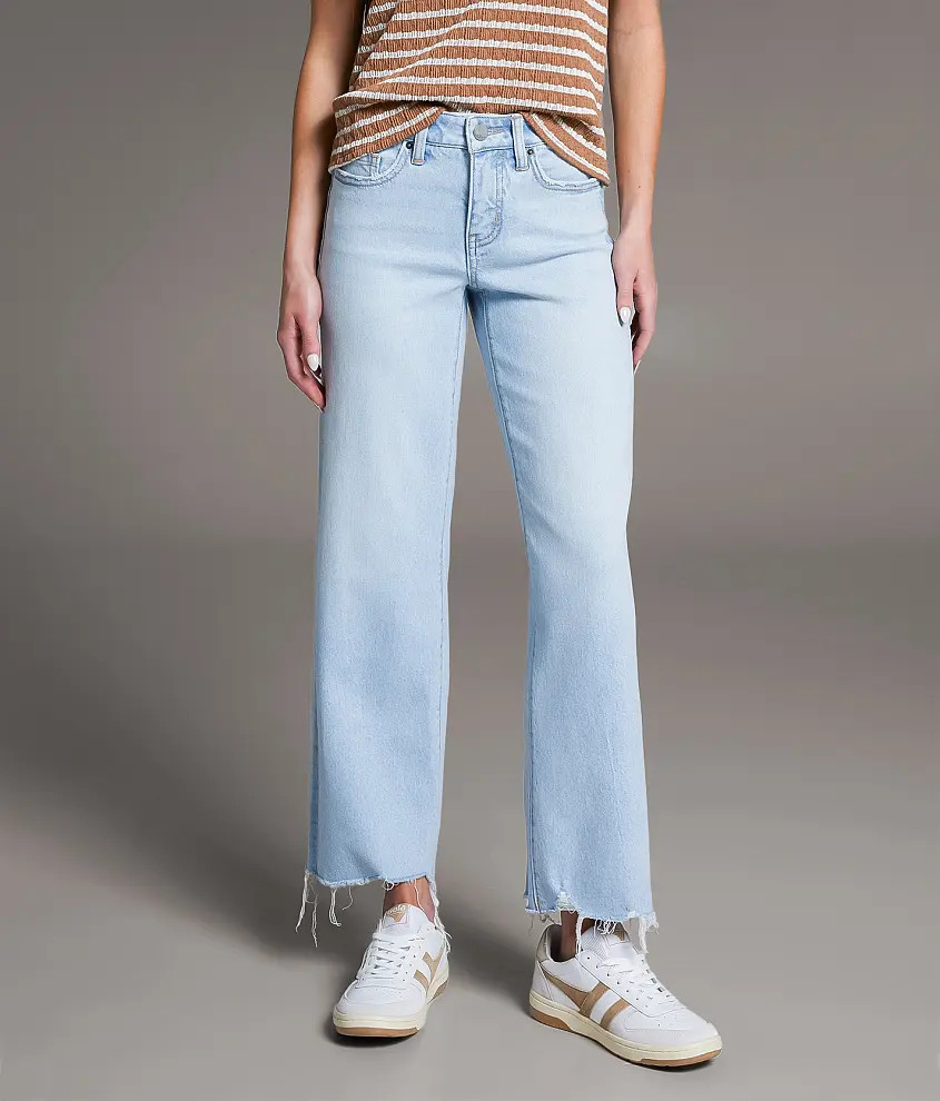 Andi Cropped Wide Leg Stretch Jean | Buckle