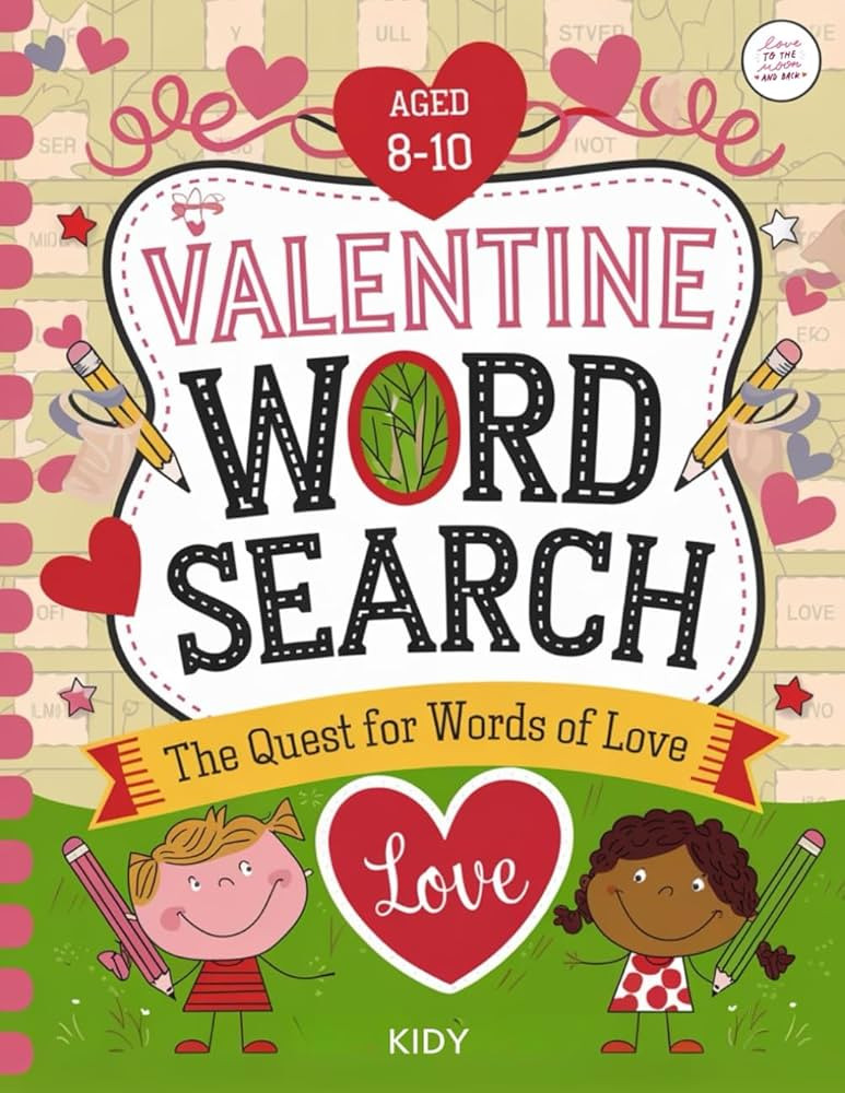 Valentine Word Search: The Quest for Words of Love: Three Levels of Fun: Easy, Hard, and Supper H... | Amazon (US)