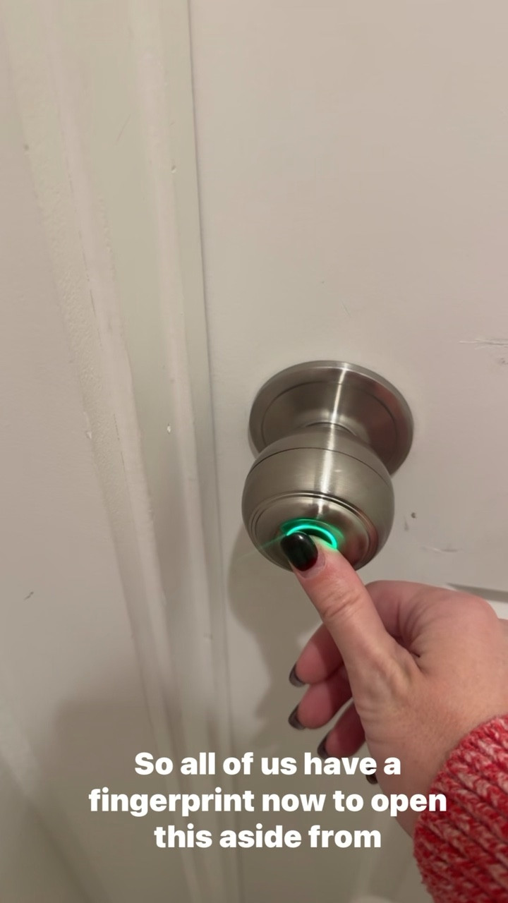 We just changed all of our door knobs in our home so we can we can make sure Grayson stays safe and doesn’t elope. These are so cool and were easy to program with everyone’s finger prints! 

#amazon #amazonhome #safety #autism #specialneeds #family #kids #toddler #security 

#LTKmomlife #LTKKids #LTKHome