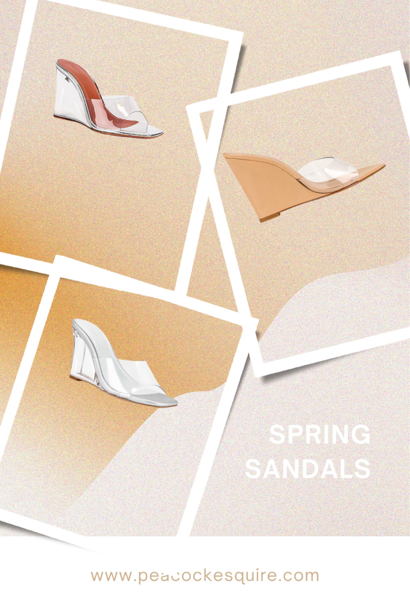 Clear wedge sandals - so cute! I cannot decide which to get!

#LTKshoecrush #LTKFind #LTKSeasonal