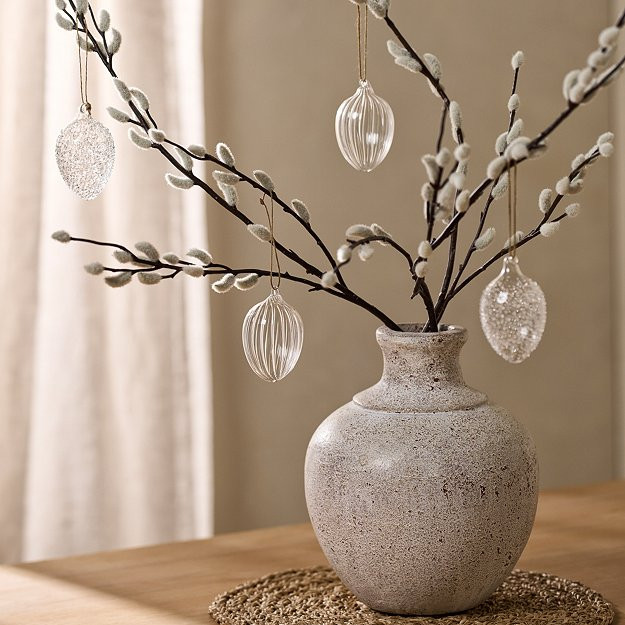 Glass Egg Decorations – Set of 4 | The White Company US