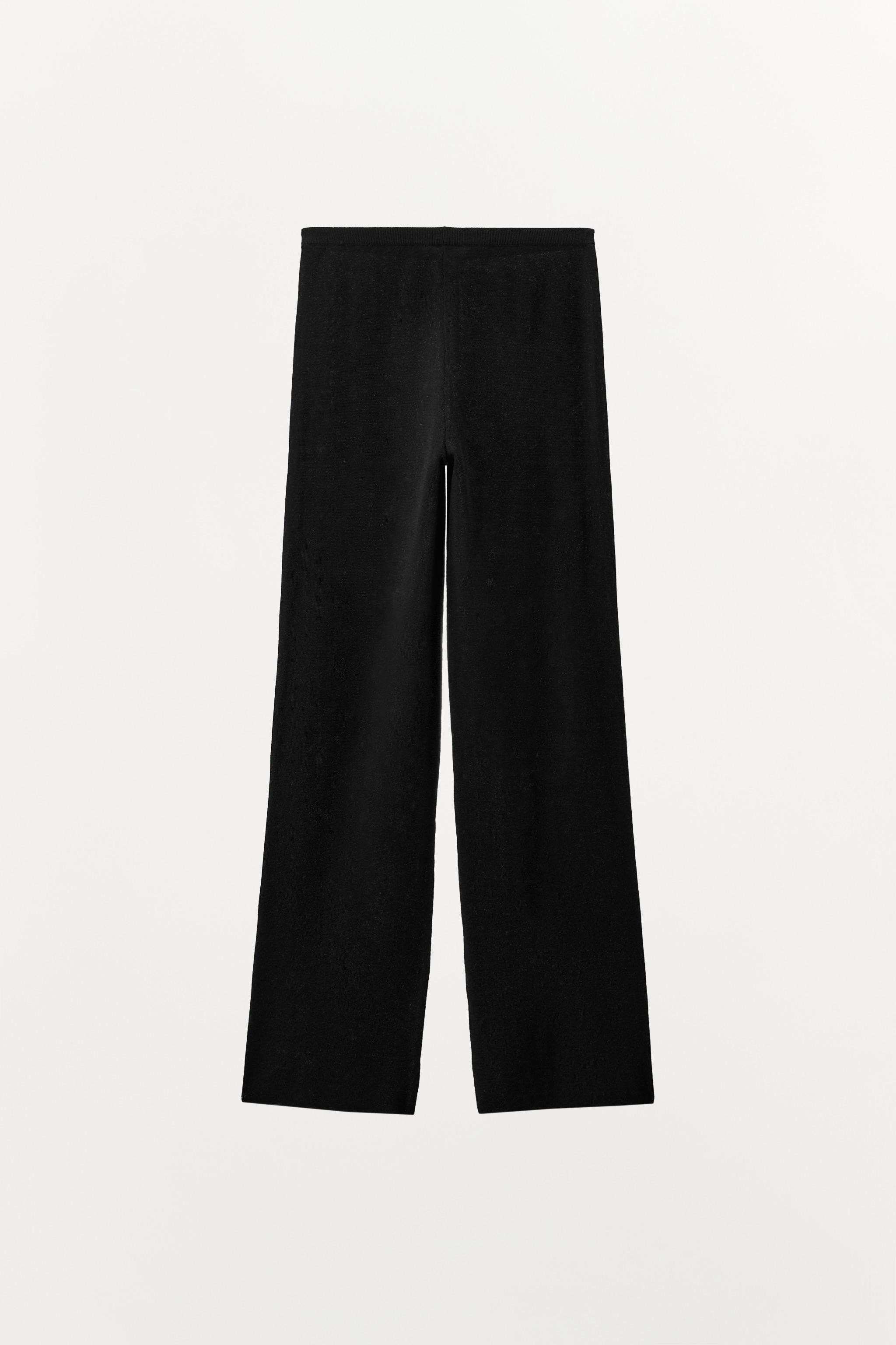 KNIT PANTS WITH BUTTONS | Zara US