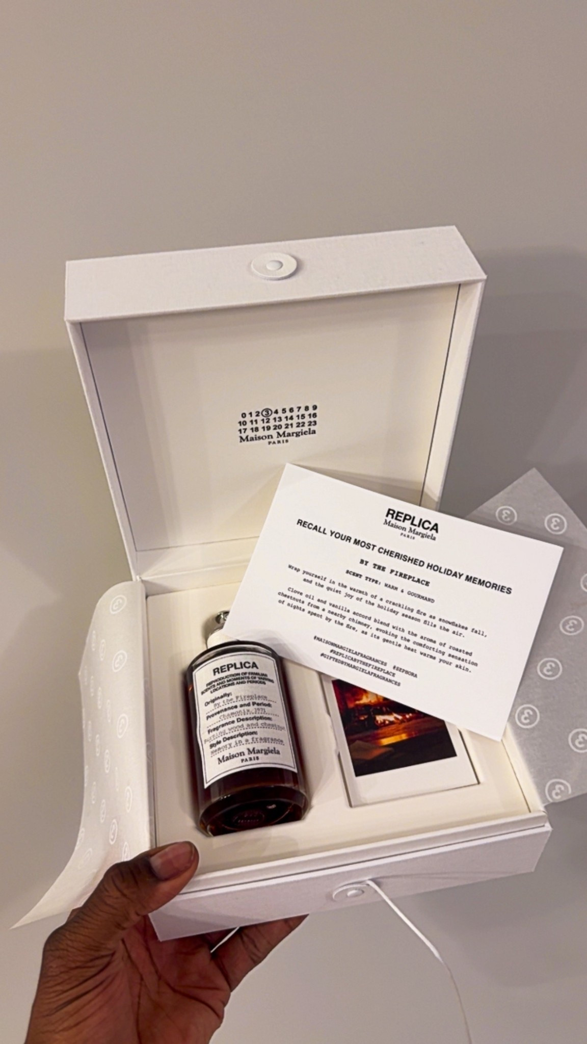 I’m obsessed with this new scent from Maison. REPLICA By The Fireplace is a warm & spicy unisex fragrance by Maison Margiela that launched in 2015. The scent evokes the enveloping sensation of a cozy fireplace in the midst of winter.

#LTKMens #LTKSeasonal