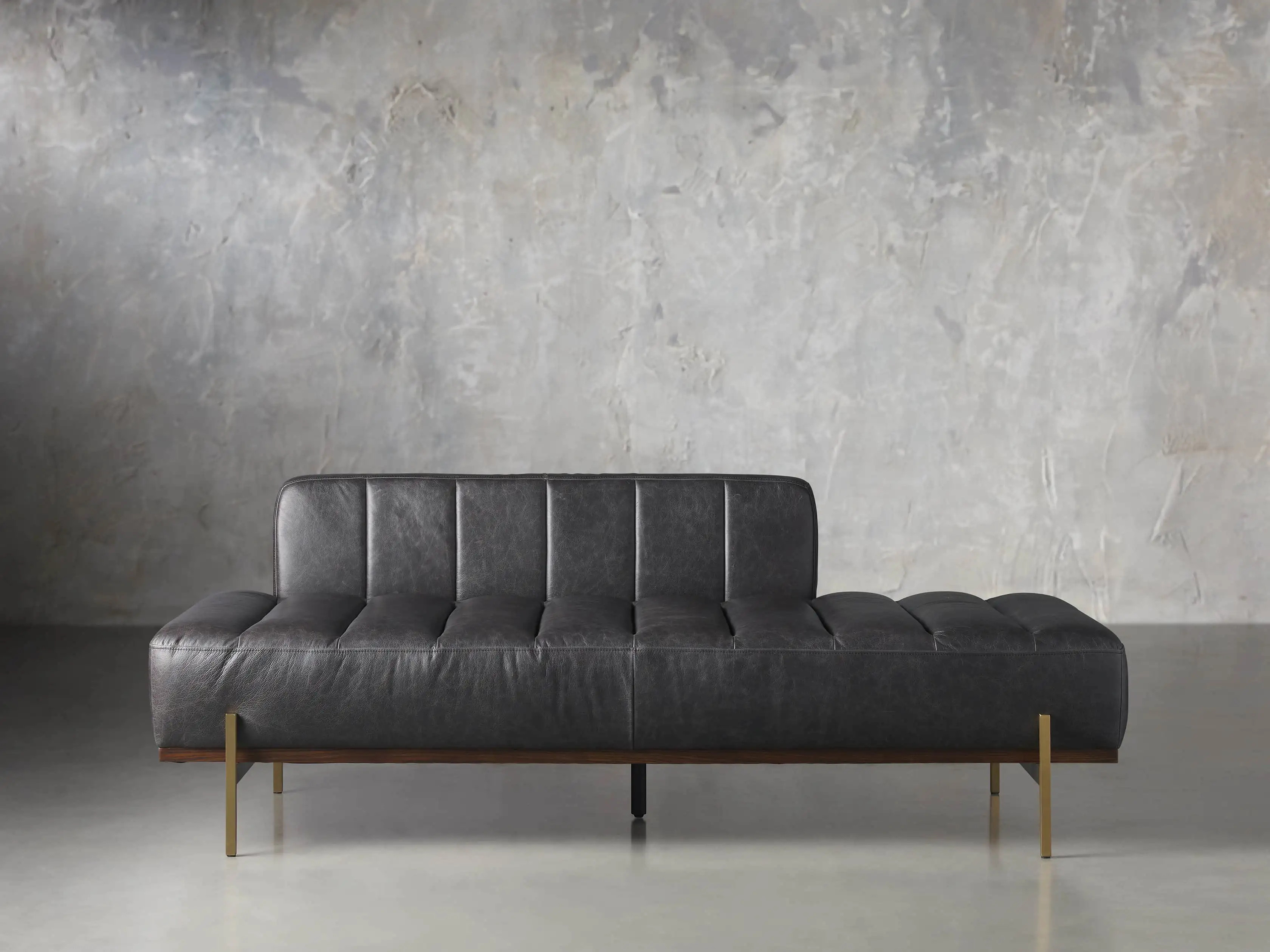 Lansing Leather Daybed | Arhaus
