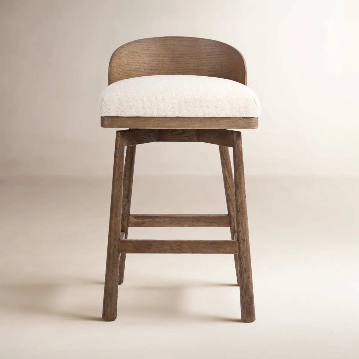 Cloris Swivel Stool-Altair Sienna-Counter & Bar | Perigold