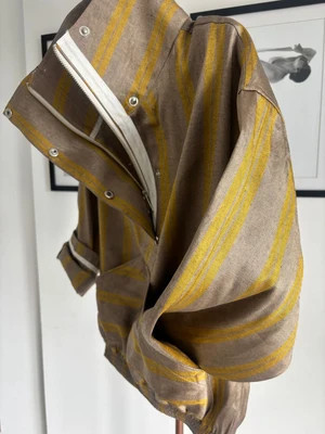 RENNK The High Collar - Saffron Stripe | Shop.app