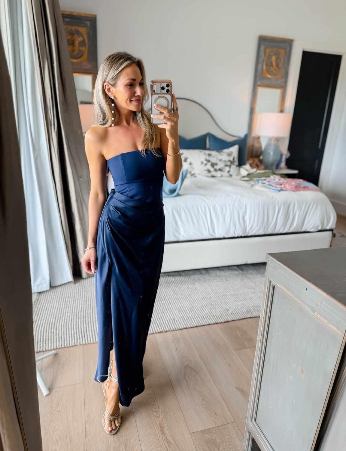 Gorgeous wedding guest dress! Wearing my true size xs regular! 

#LTKWedding #LTKPetite