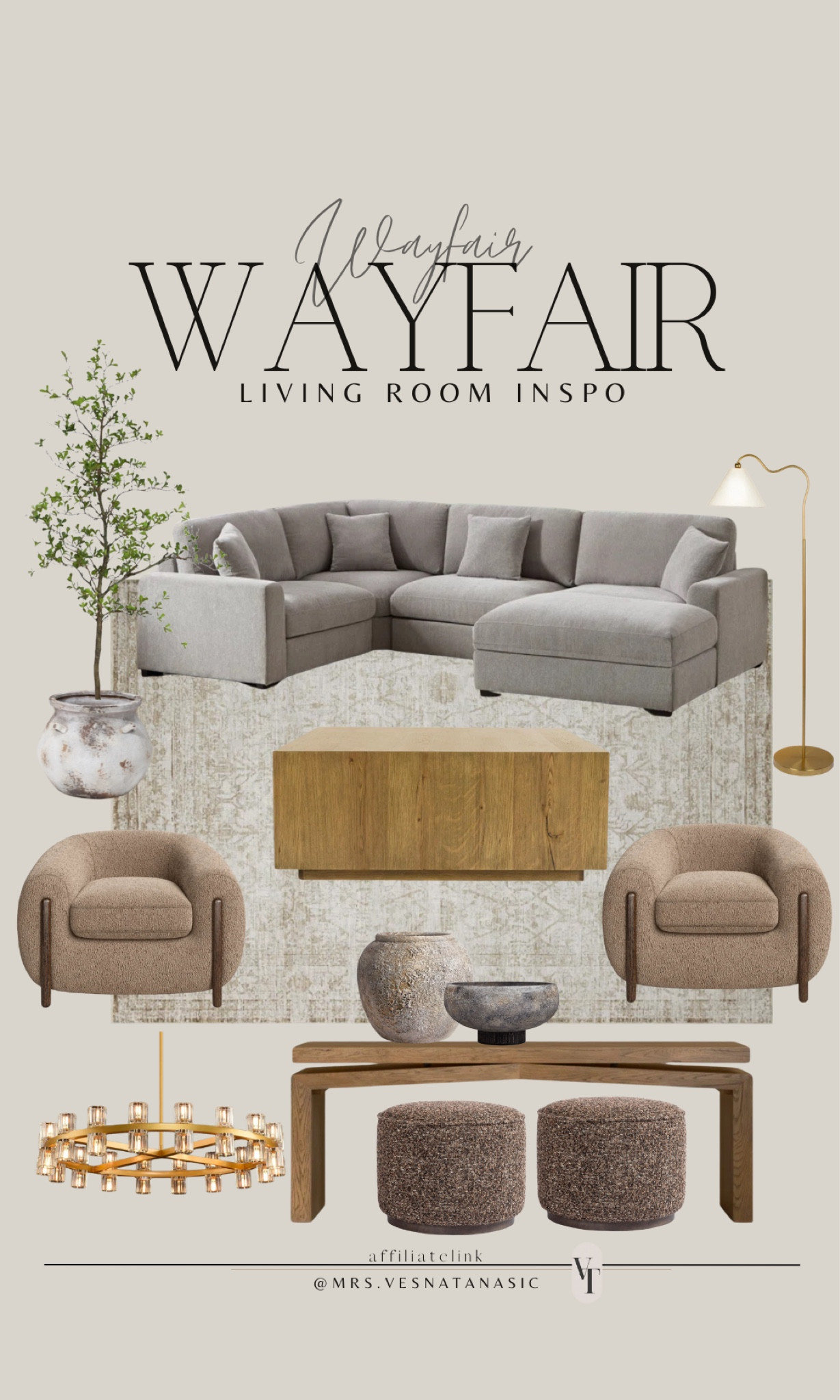 Wayfair Living Room inspo! @wayfair #wayfairfinds #wayfair #wayfairhome #sofa #livingroom #coffeetable #accentchair #wayfairpartner #consoletable 

#LTKSaleAlert #LTKHome #LTKStyleTip