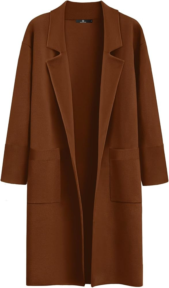 LILLUSORY Women's Long Dressy Cardigan Sweaters Fall Oversized Cozy Jacket Outfits 2025 Date Nigh... | Amazon (US)