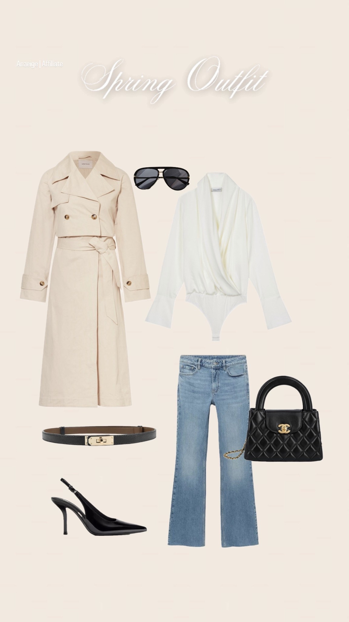 Spring Look #springoutfit #trenchcoat #elegant 

#LTKeurope #LTKdeutschland #LTKspring