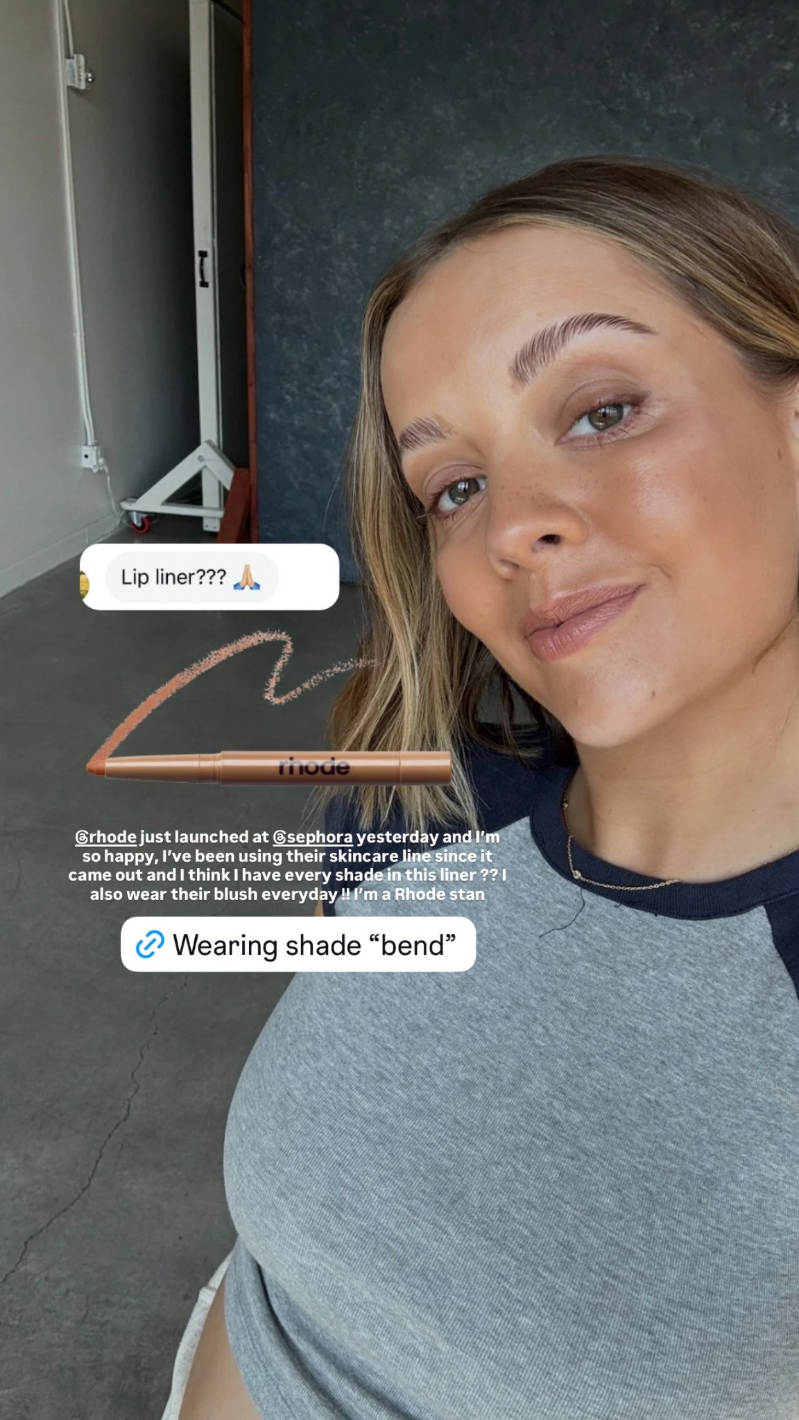 @Rhode just launched at @Sephora yesterday and I’m so happy, I’ve been using their skincare line since it came out and I think I have every shade in this liner ?? I also wear their blush everyday !! I’m a Rhode stan

#LTKBeauty