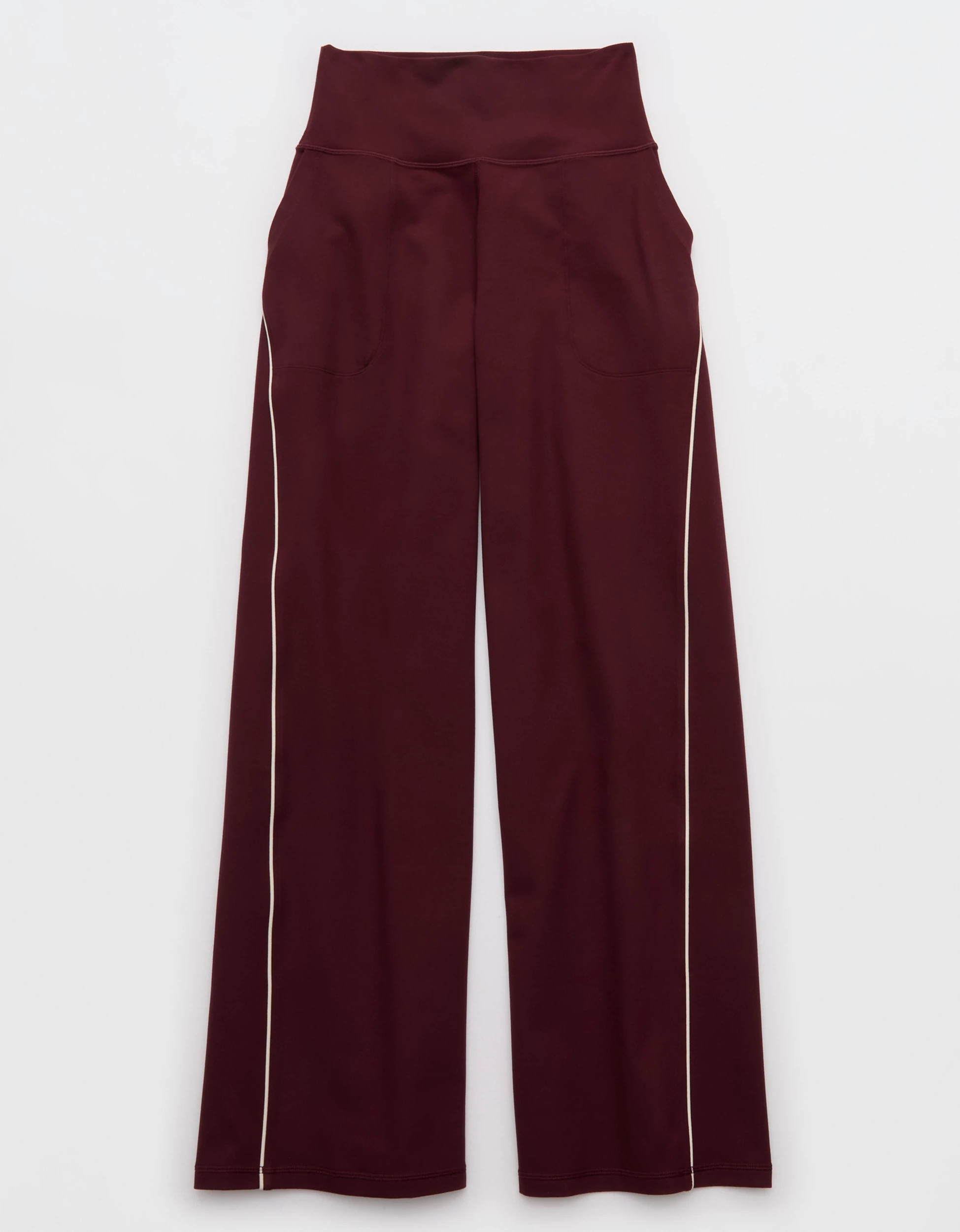 OFFLINE By Aerie The Hugger Piping Wide Leg Pant | Aerie