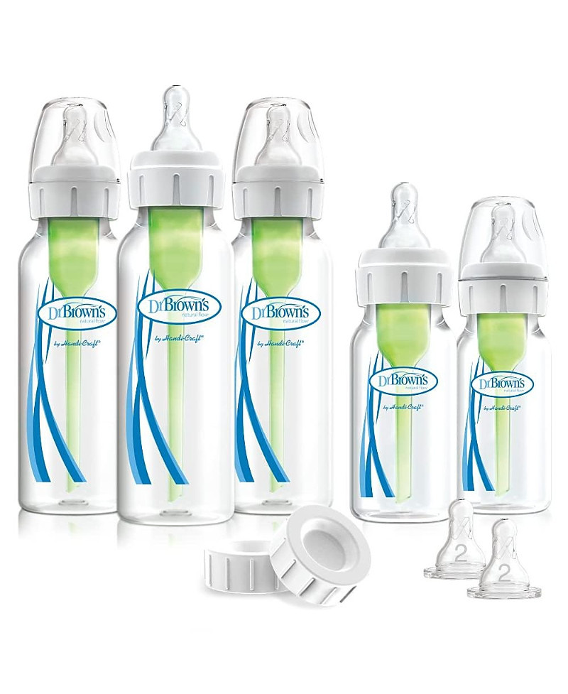Dr. Brown's Dr. Browns Unisex 17 Piece Anti-Colic Options+ Baby Bottle Newborn Feeding Set | Bloomingdale's (US)