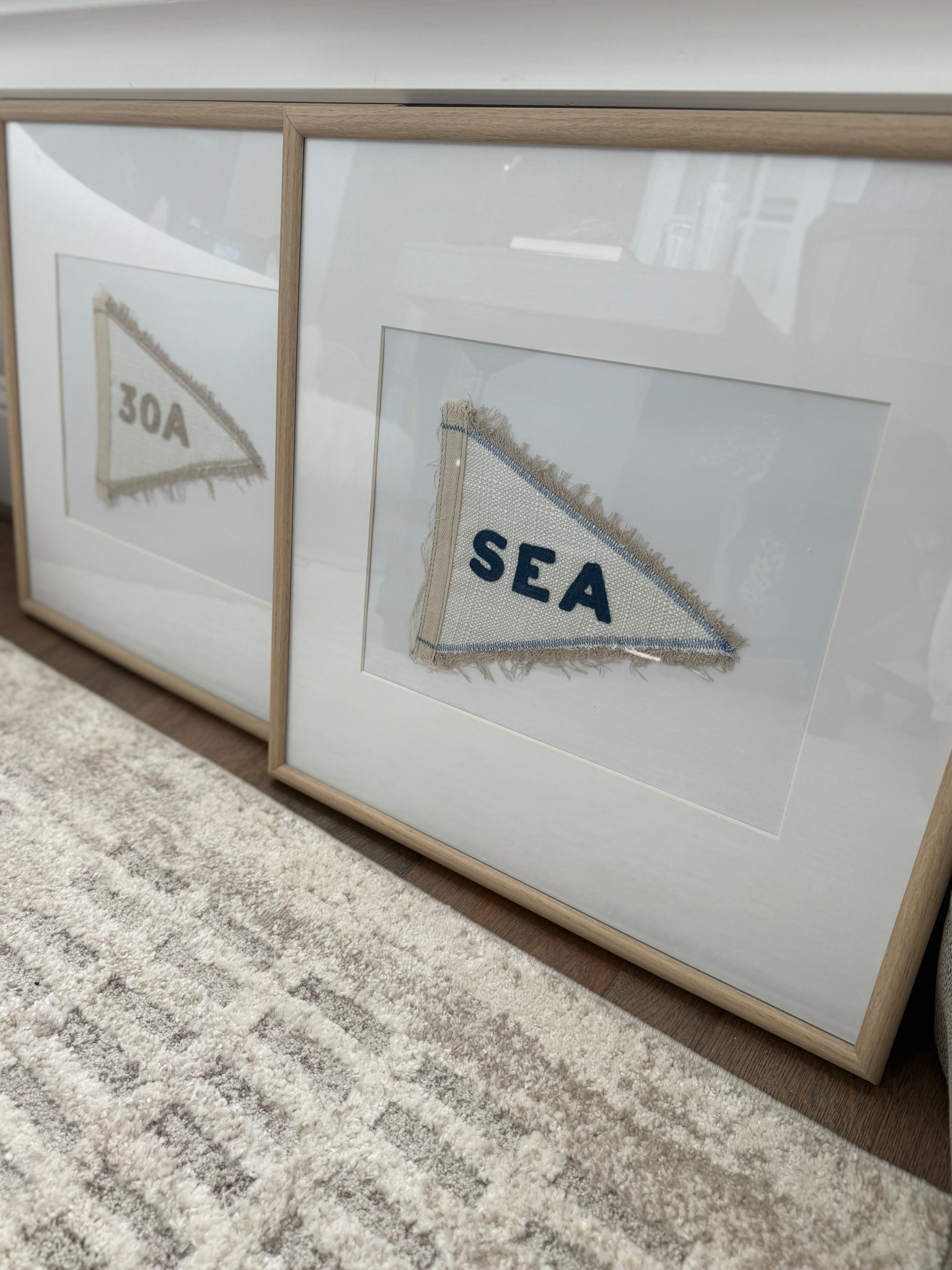 How adorable are these mini flags?!?! Put them in a frame for our new place on the coast! 

#LTKFindsUnder50 #LTKHome