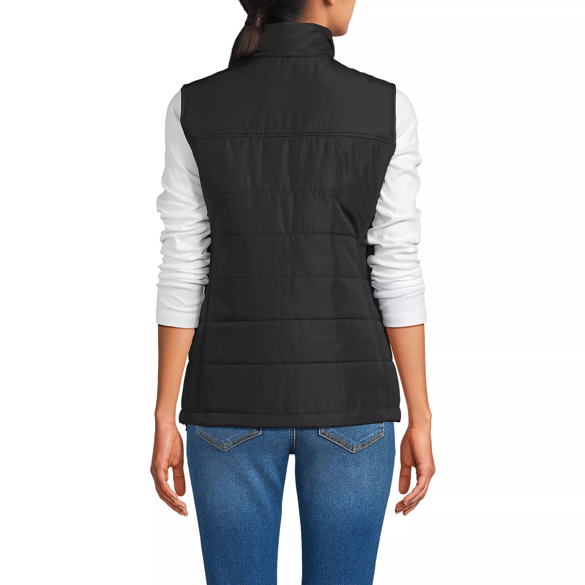 School Uniform Women's Insulated Zip Front Vest | Lands' End (US)