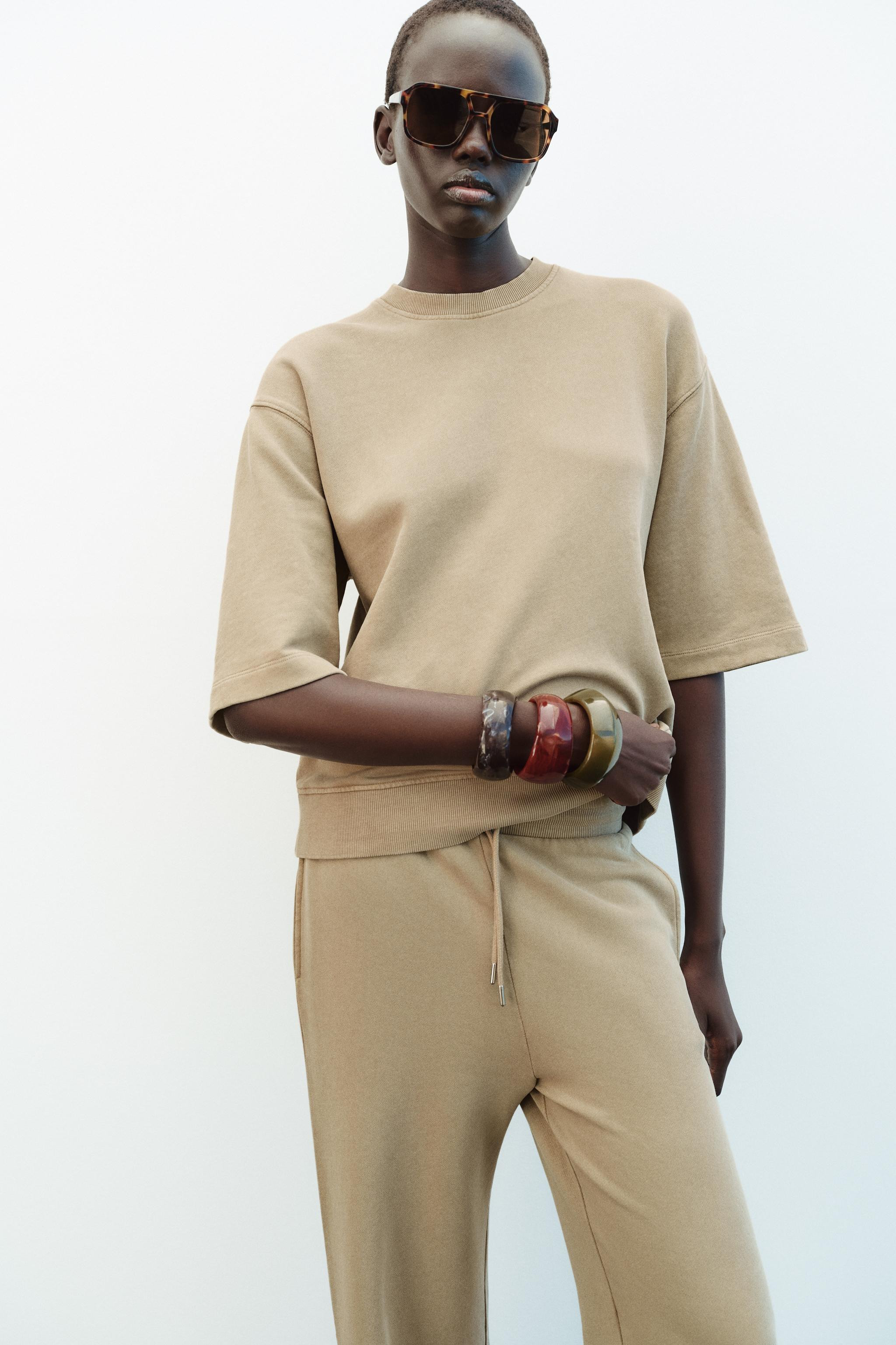 WASHED OVERSIZED SWEATSHIRT | Zara US